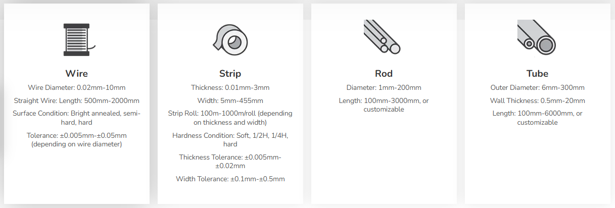 Pure Nickel Strip N6/Ni200 - 99.6% Pure, Durable for EV Battery and Chemical Industry Uses  Strip: Premium Grades Electronics Manufacturing High-Purity Applications in Welding Electrical Components 第2张
