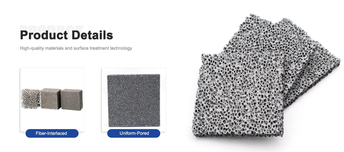 2.jpg 3D Porous Nickel Foam for Sound Absorption and Vibration Damping  Corrosion-Resistant Industrial Filtration 第2张