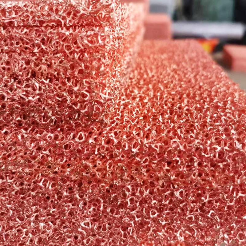 Copper Foam 100 PPI for Fuel Cell and Electrochemical Applications2