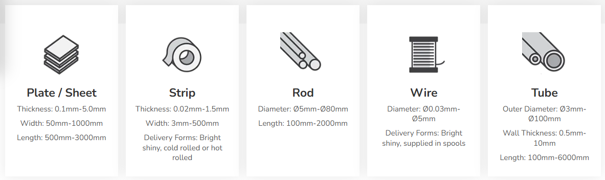 3J01 Ni-Cr Alloy Wire for High-Elasticity Diaphragms and Bellows  Precipitation-Hardened Bar Machine Parts 第2张