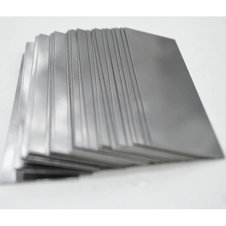 Nickel 201 Low Carbon Pure Nickel Sheet ASTM B162 for Caustic Evaporators & Chemical Equipment